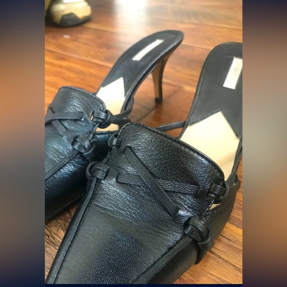 Michael Kors Black Tumbled Heels - Picture 4 of 8